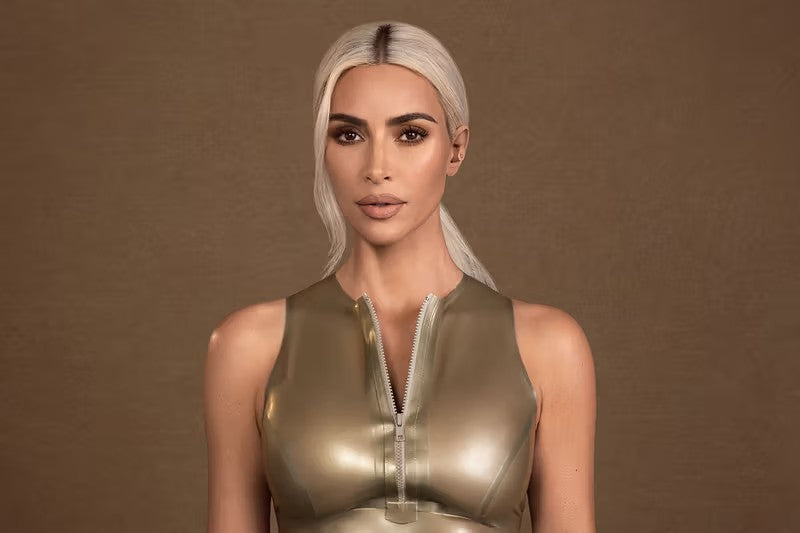 Kim Kardashian x Beats: Nude Zip Crop Latex | Vex Clothing - Vex Latex