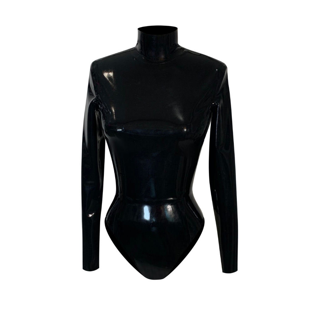 Simple Bodysuit READY TO SHIP XS / Black Womens - Vex Inc. | Latex Clothing
