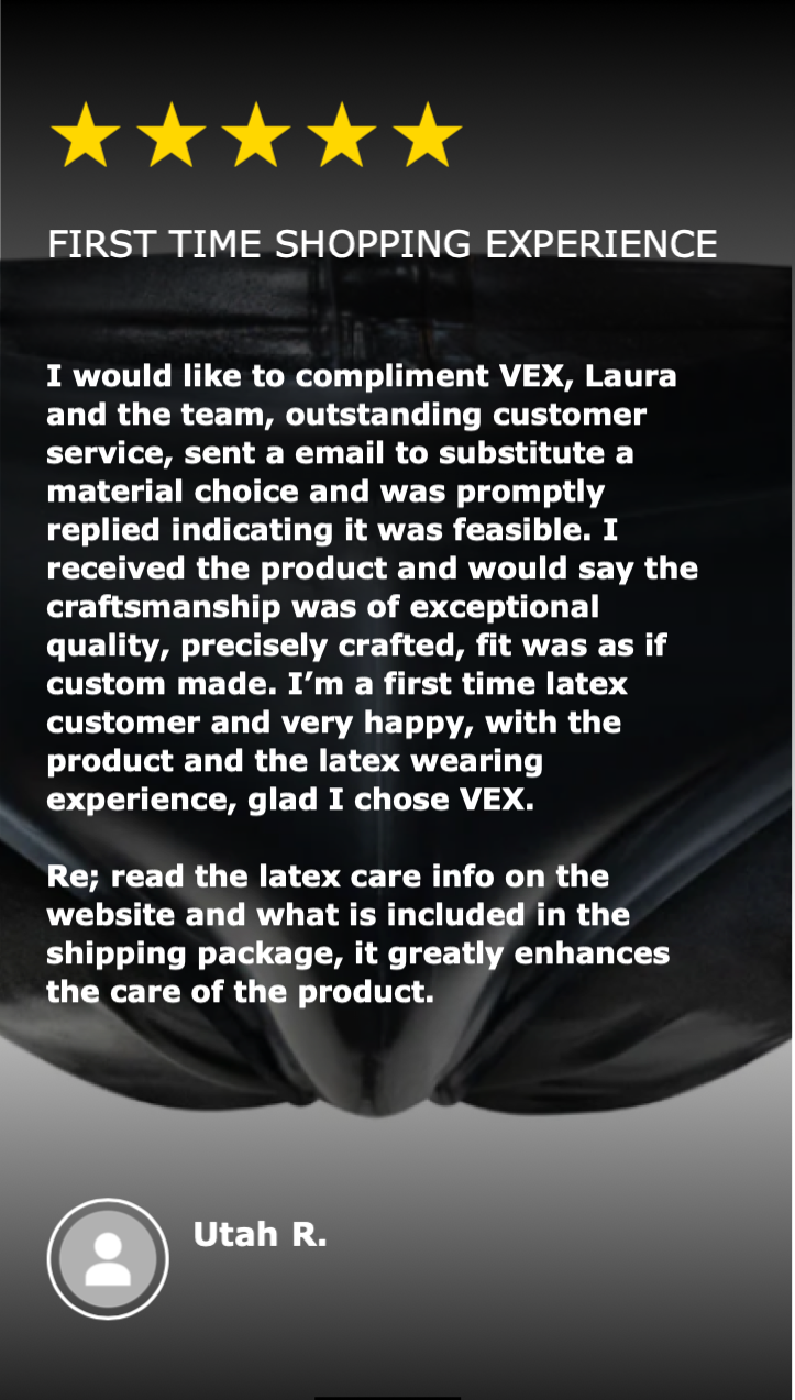 Classic Brief - Essentially Vex Mens - Vex Inc. | Latex Clothing