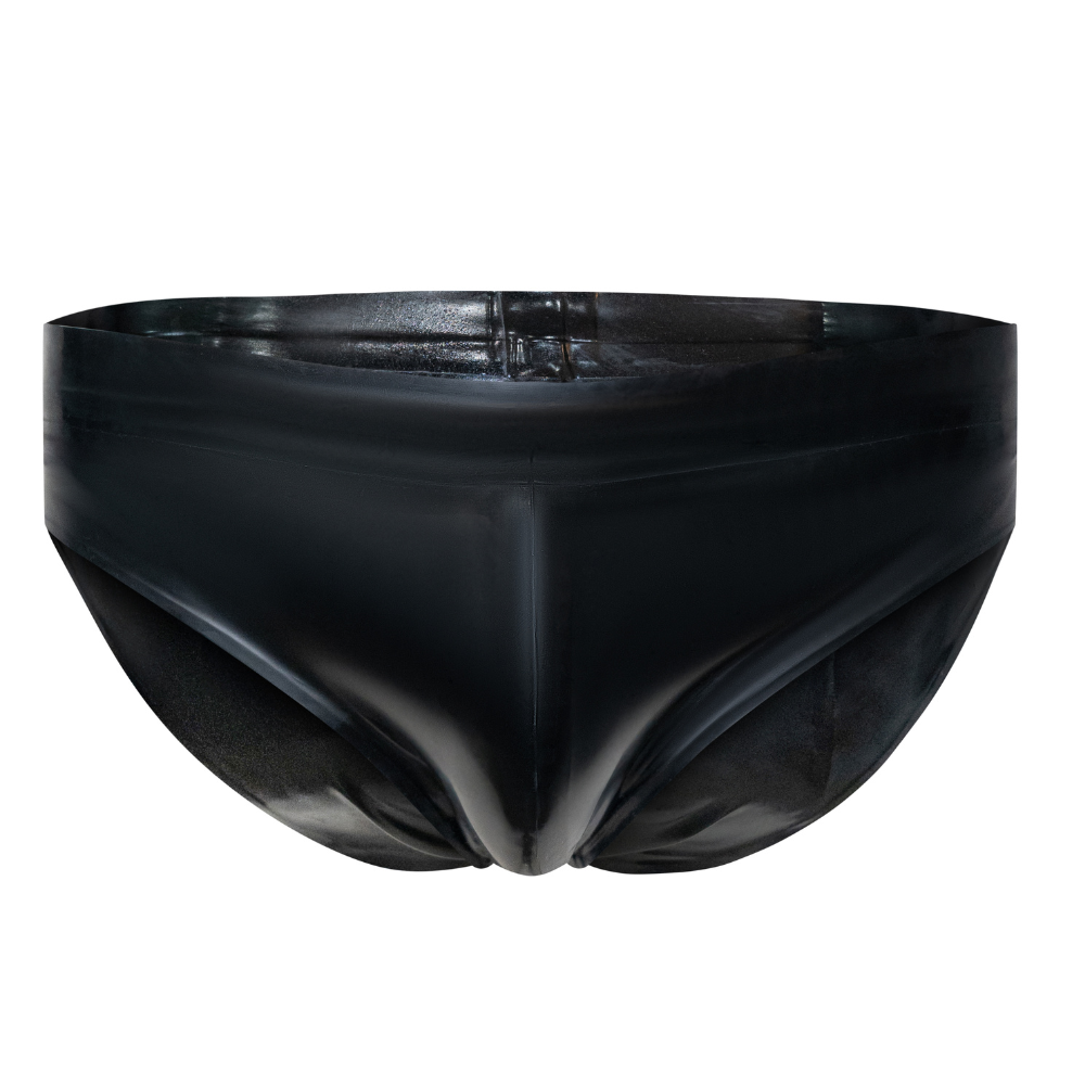 Shiny latex underpants for men - skin-tight cuddly