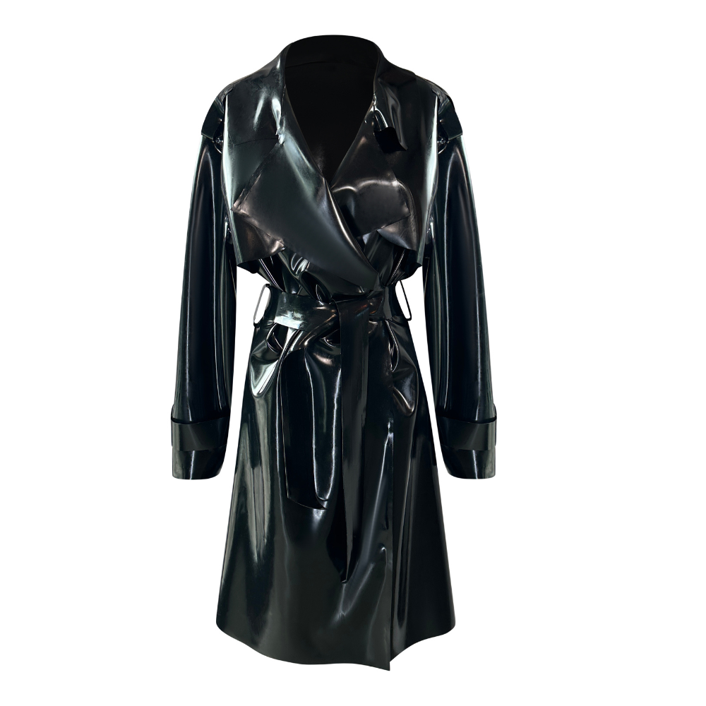 Flasher Trench Coat  Jackets - Vex Inc. | Latex Clothing