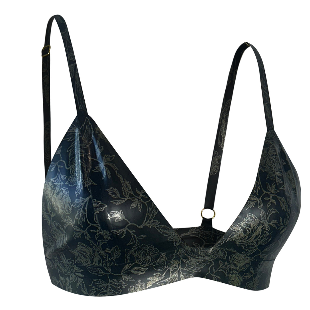 (ONE OF A KIND) Print Bad Girl Bralette READY TO SHIP