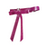 Glitter French Bow Collar READY TO SHIP Purple Glitter Womens - Vex Inc. | Latex Clothing