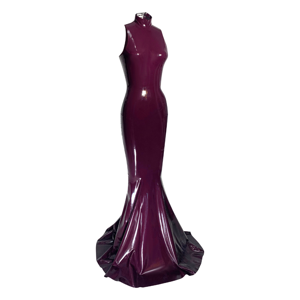 Latex Derriere Gown Handmade Luxury Fashion | Vex Clothing - Vex Latex Latex Derriere Gown Handmade Luxury Fashion | Vex Clothing - Vex Latex