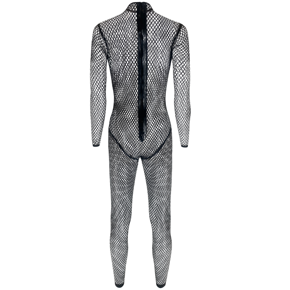 Aurora Fishnet Catsuit - Vex Inc. | Latex Clothing