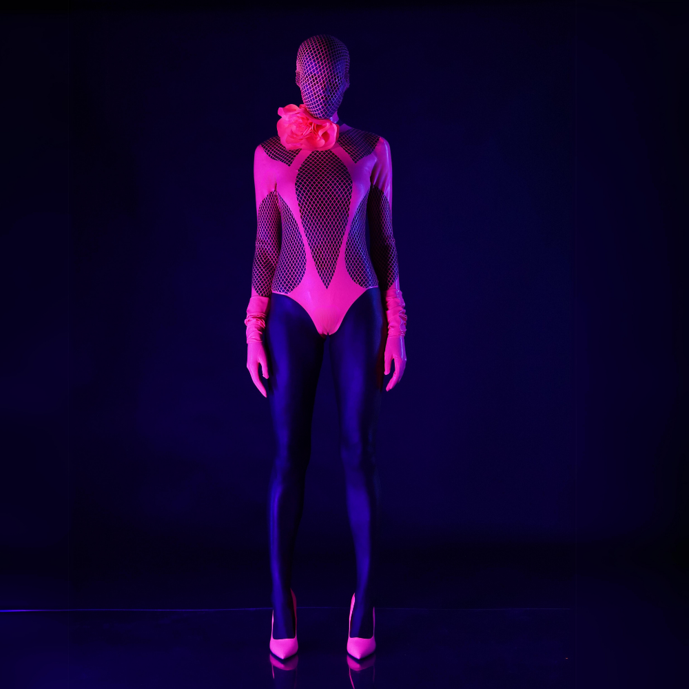 Eclipse Fishnet Bodysuit - Vex Inc. | Latex Clothing