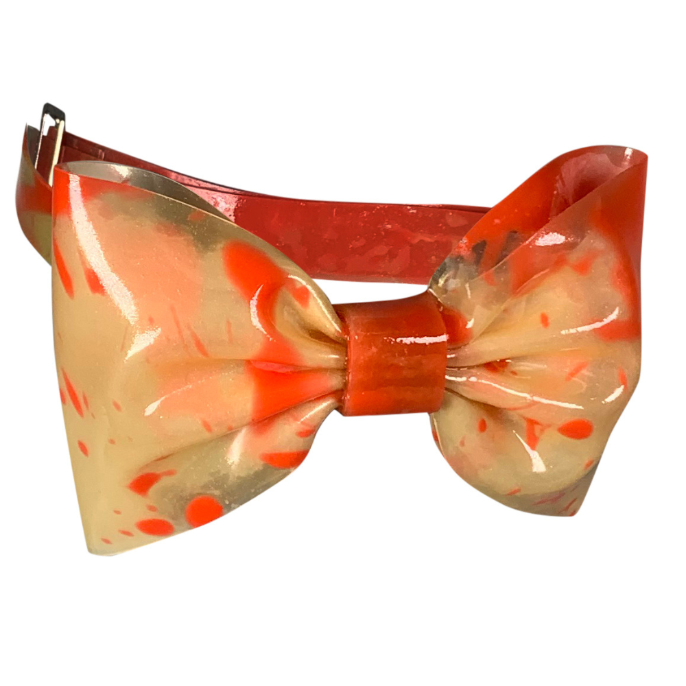 Blood Splatter Print Bow Tie READY TO SHIP  Mens - Vex Inc. | Latex Clothing