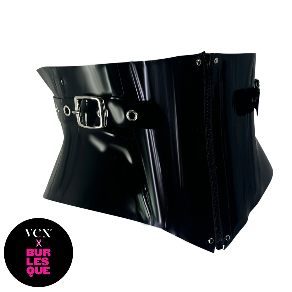 Buy Black Latex Belt