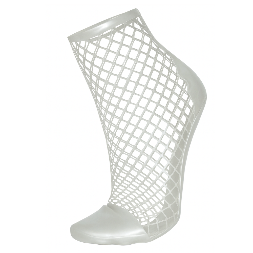 Fishnet Socks READY TO SHIP Grey / Small Womens - Vex Inc. | Latex Clothing