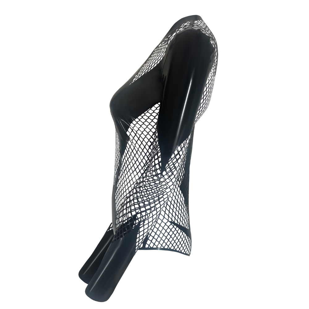 Eclipse Fishnet Bodysuit - Vex Inc. | Latex Clothing