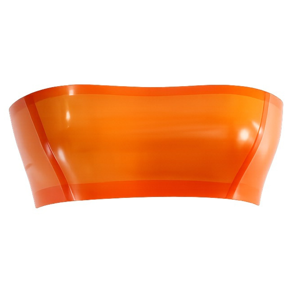 Itty Bitty Tube Top READY TO SHIP S / Transparent Peach Womens - Vex Inc. | Latex Clothing
