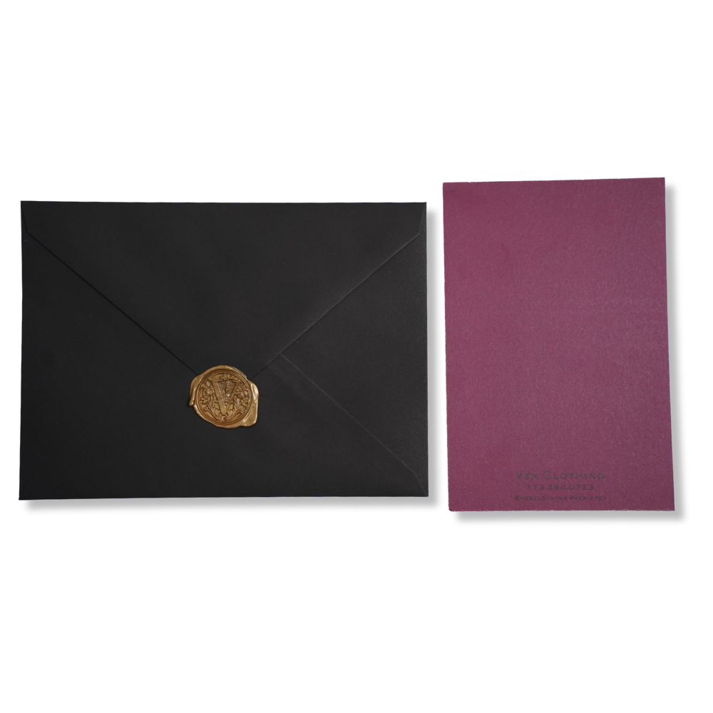 Vex Collector Notecard Set | Limited Edition Fashion Prints READY TO SHIP - Vex Inc. | Latex Clothing