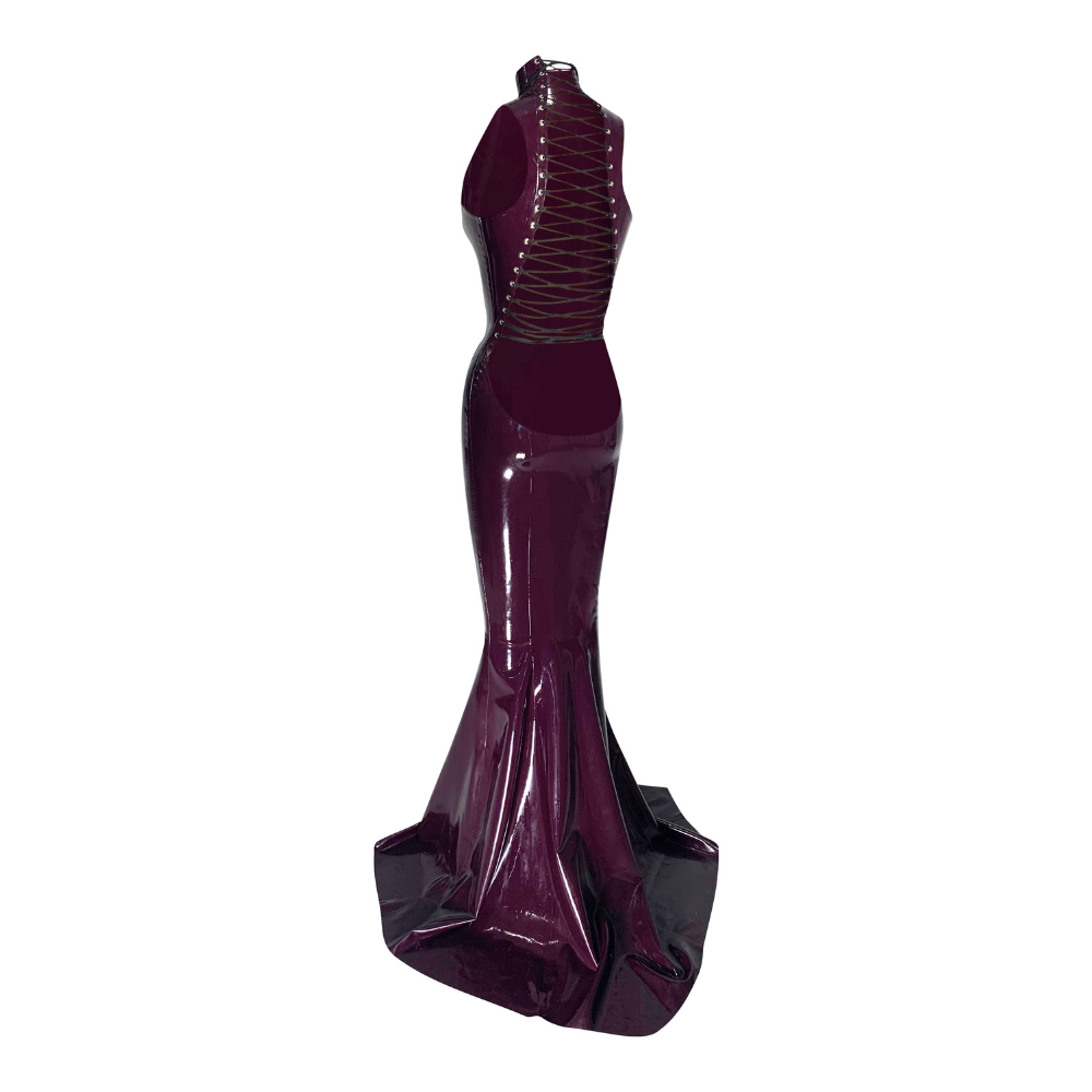 Latex Derriere Gown Handmade Luxury Fashion | Vex Clothing Latex Derriere Gown Handmade Luxury Fashion | Vex Clothing