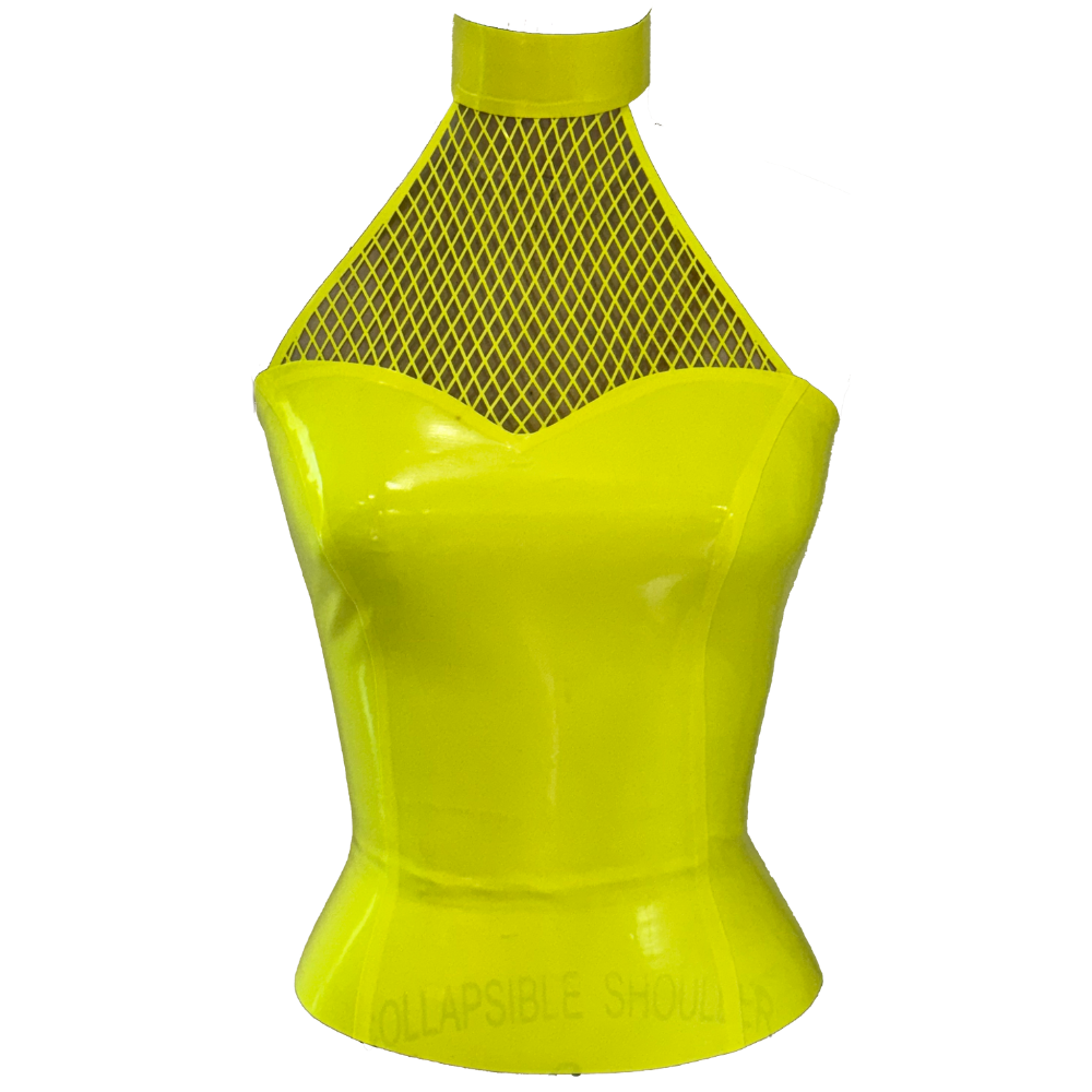 Fishnet Halter Top READY TO SHIP Womens - Vex Inc. | Latex Clothing