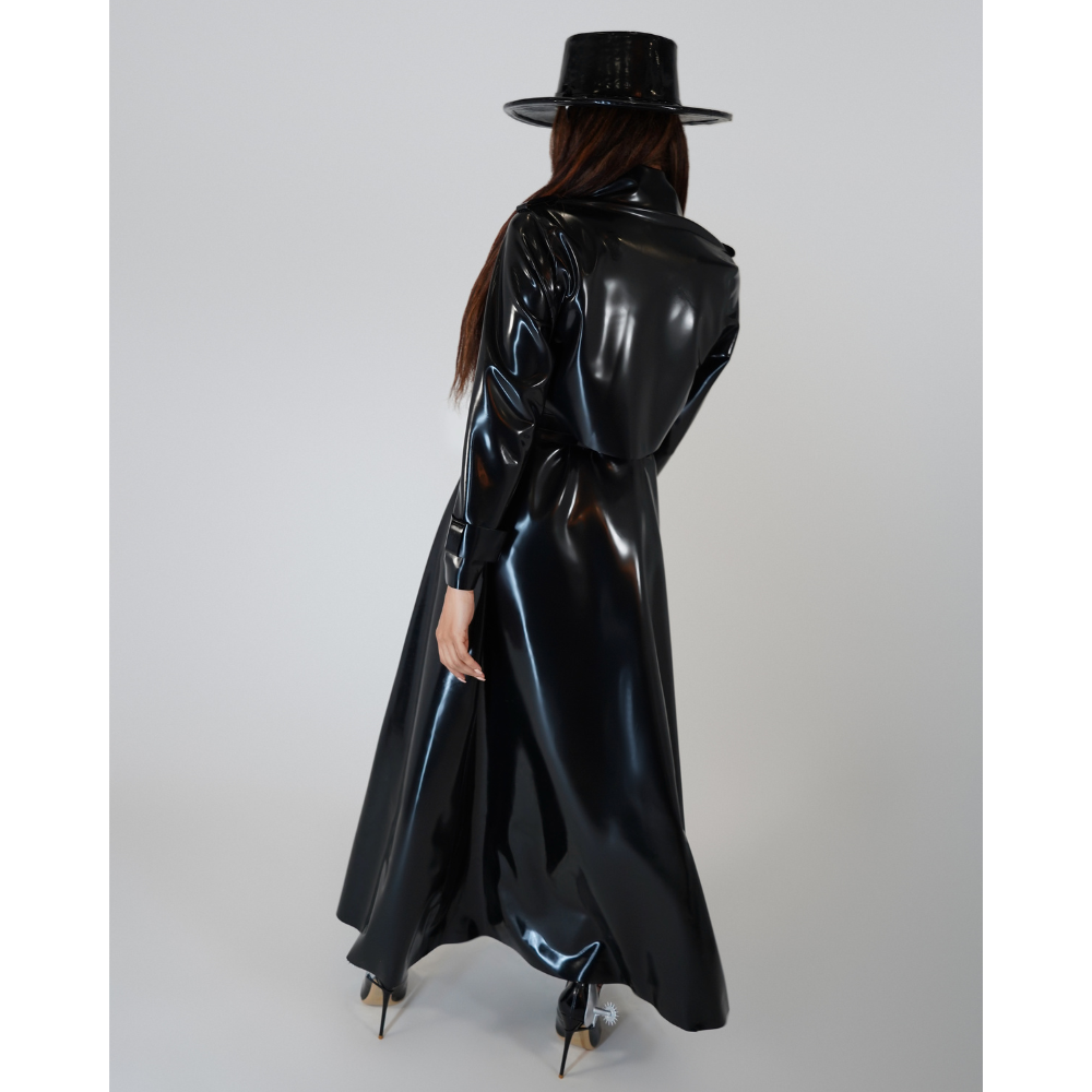 Madonna Trench Coat Womens - Vex Inc. | Latex Clothing