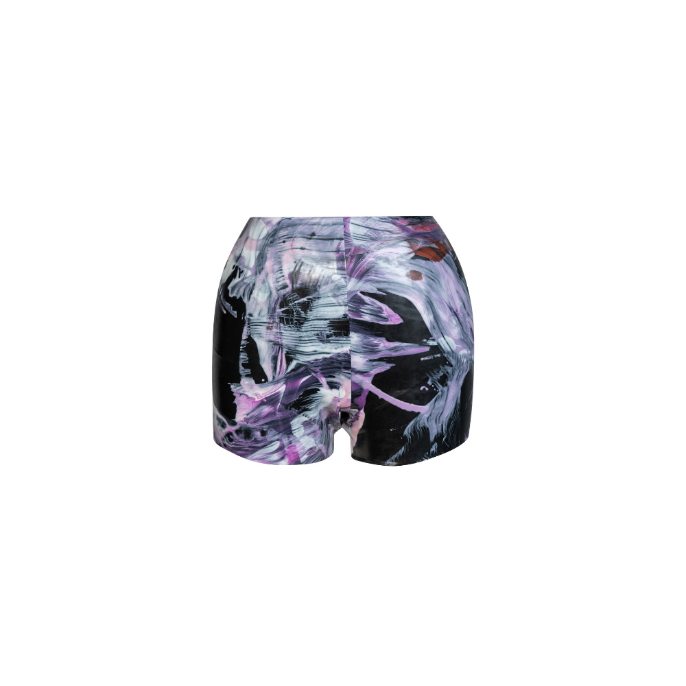 (ONE OF A KIND) Purple Planet Bike Shorts READY TO SHIP  Apparel & Accessories - Vex Inc. | Latex Clothing