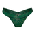 Print High Cut Thong READY TO SHIP Small / Green Metallic Gold Snake Womens - Vex Inc. | Latex Clothing