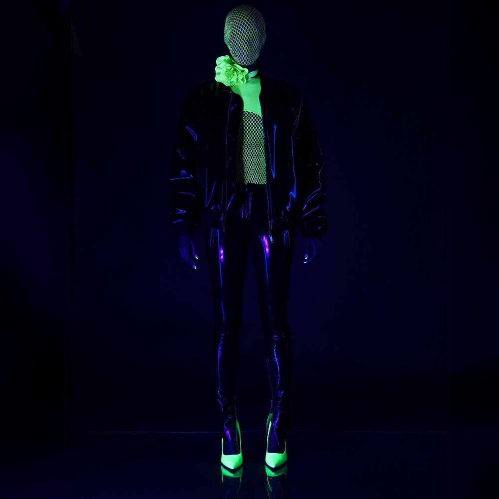 Starry Fishnet Bodysuit - Vex Inc. | Latex Clothing