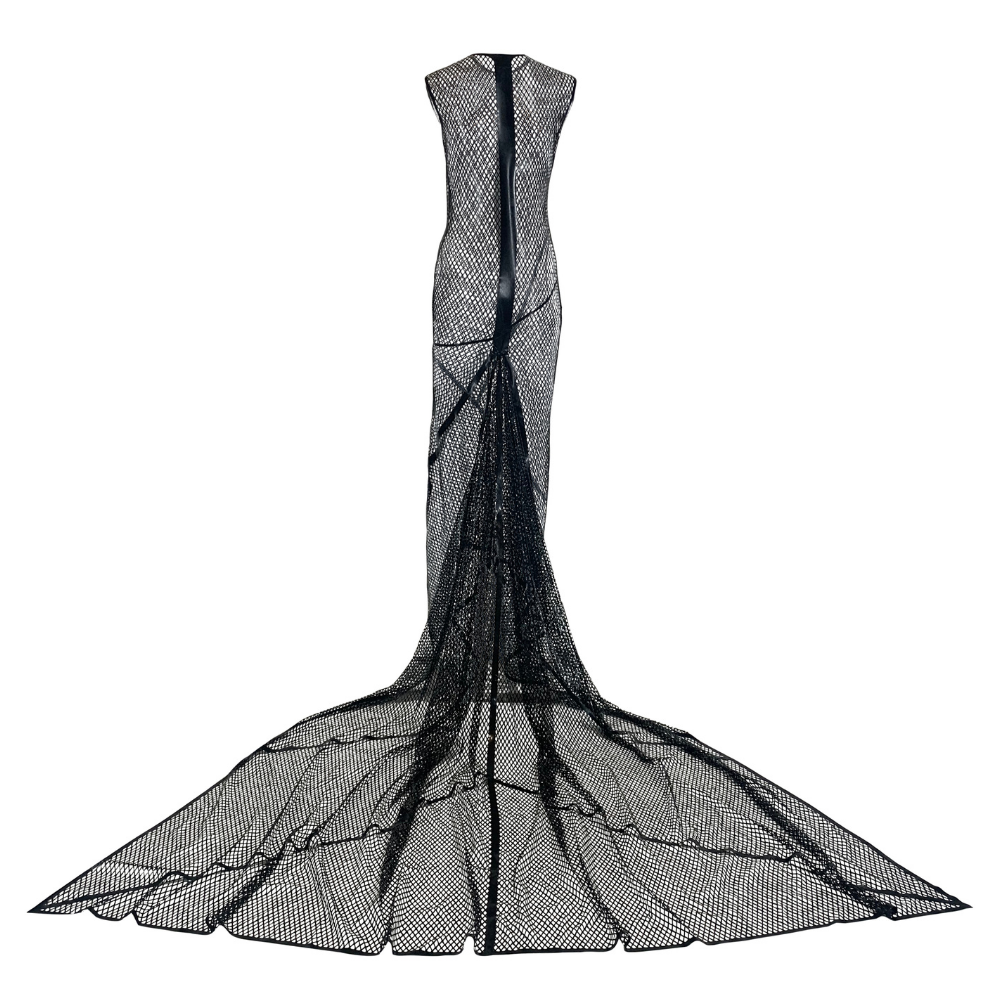 Stellar Fishnet Gown - Vex Inc. | Latex Clothing