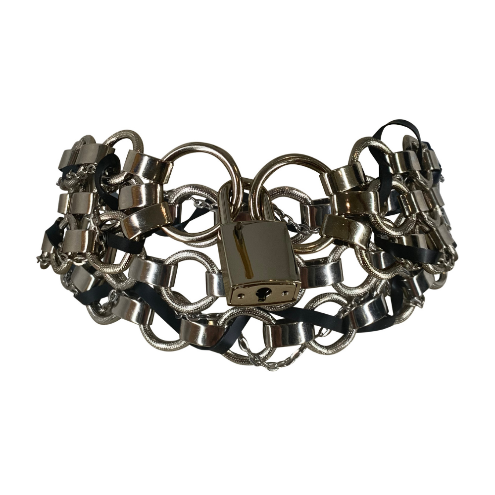 Interlock Collar READY TO SHIP Womens - Vex Inc. | Latex Clothing
