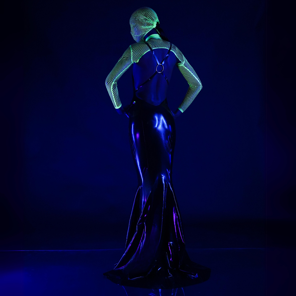 Solar Fishnet Bolero - Vex Inc. | Latex Clothing
