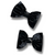 Bandana Print Latex Bows READY TO SHIP Black Womens - Vex Inc. | Latex Clothing