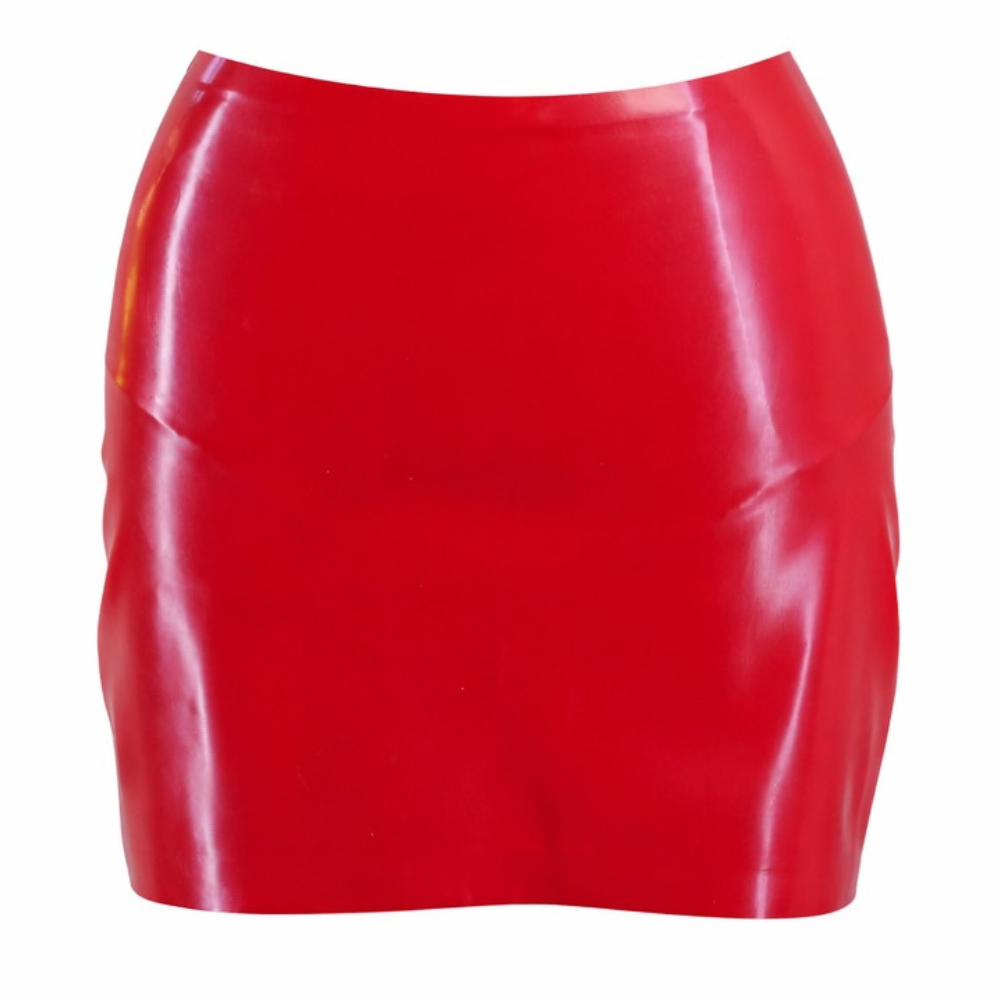 Chevron Mini READY TO SHIP Large / Metallic Red Custom Order - Vex Inc. | Latex Clothing