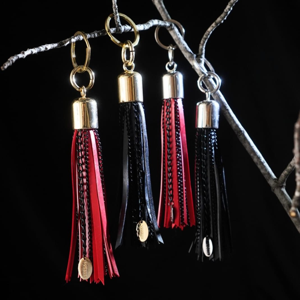 Flogger Tassel Ornament Keychain   - Vex Inc. | Latex Clothing