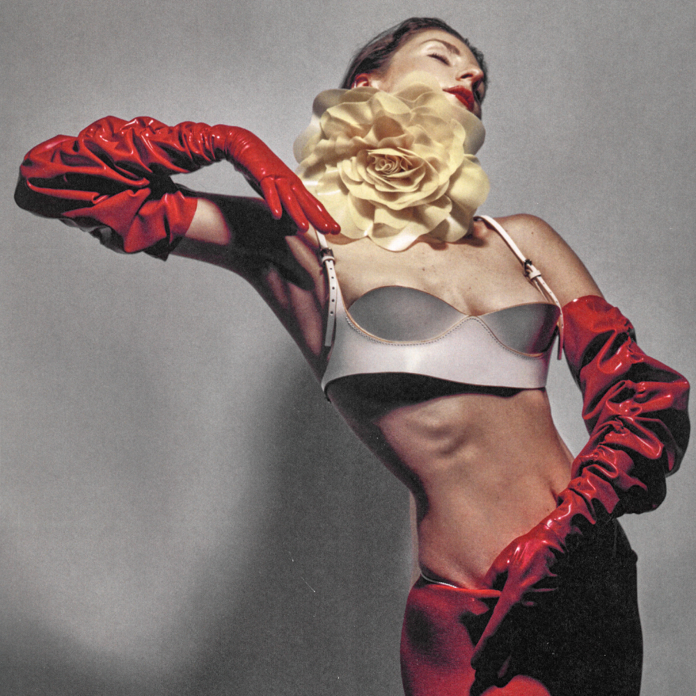 Extreme Flower Wrap Choker Apparel &amp; Accessories - Vex Inc. | Latex Clothing