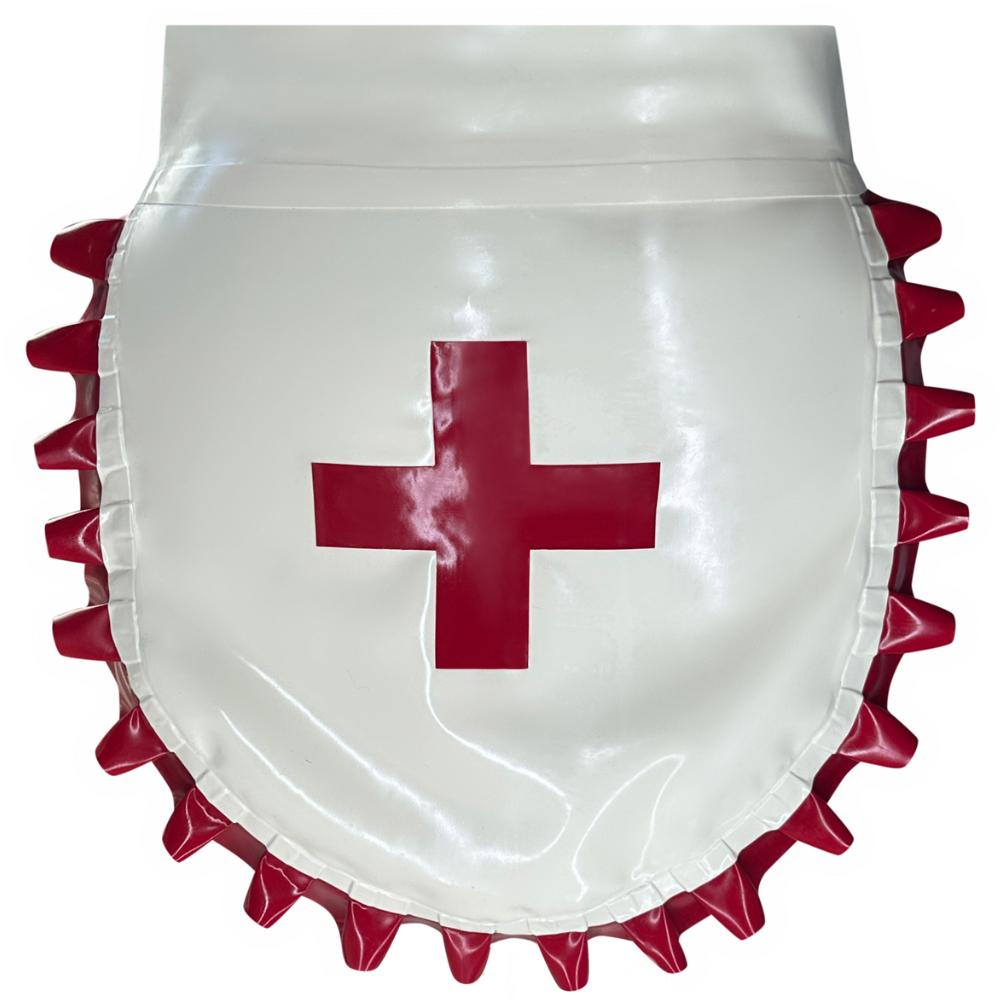 Nurse Apron READY TO SHIP Womens - Vex Inc. | Latex Clothing