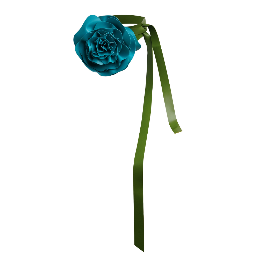 Oversized Rose Choker READY TO SHIP - Vex Inc. | Latex Clothing