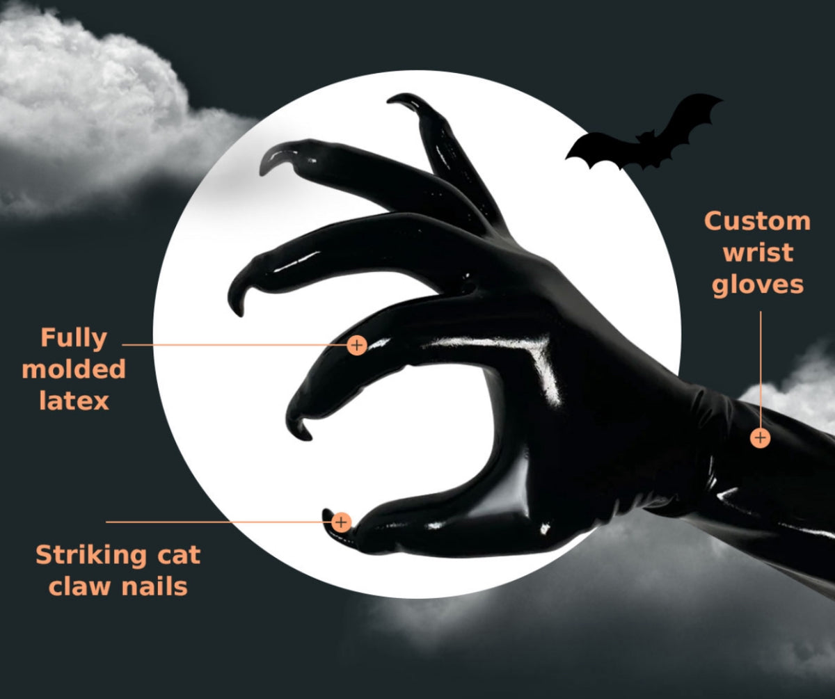 Panther Gloves READY TO SHIP - Vex Inc. | Latex Clothing