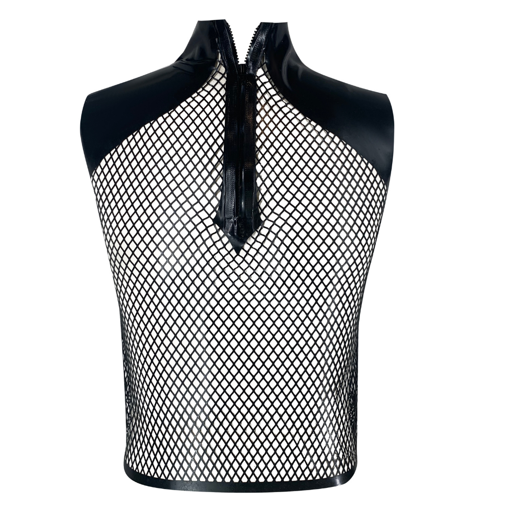 Twilight Fishnet Tee - Vex Inc. | Latex Clothing