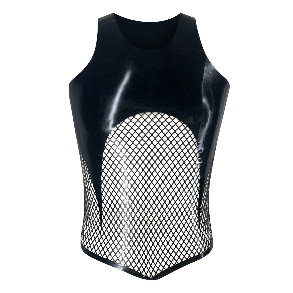 Neptune Fishnet Tank - Vex Inc. | Latex Clothing
