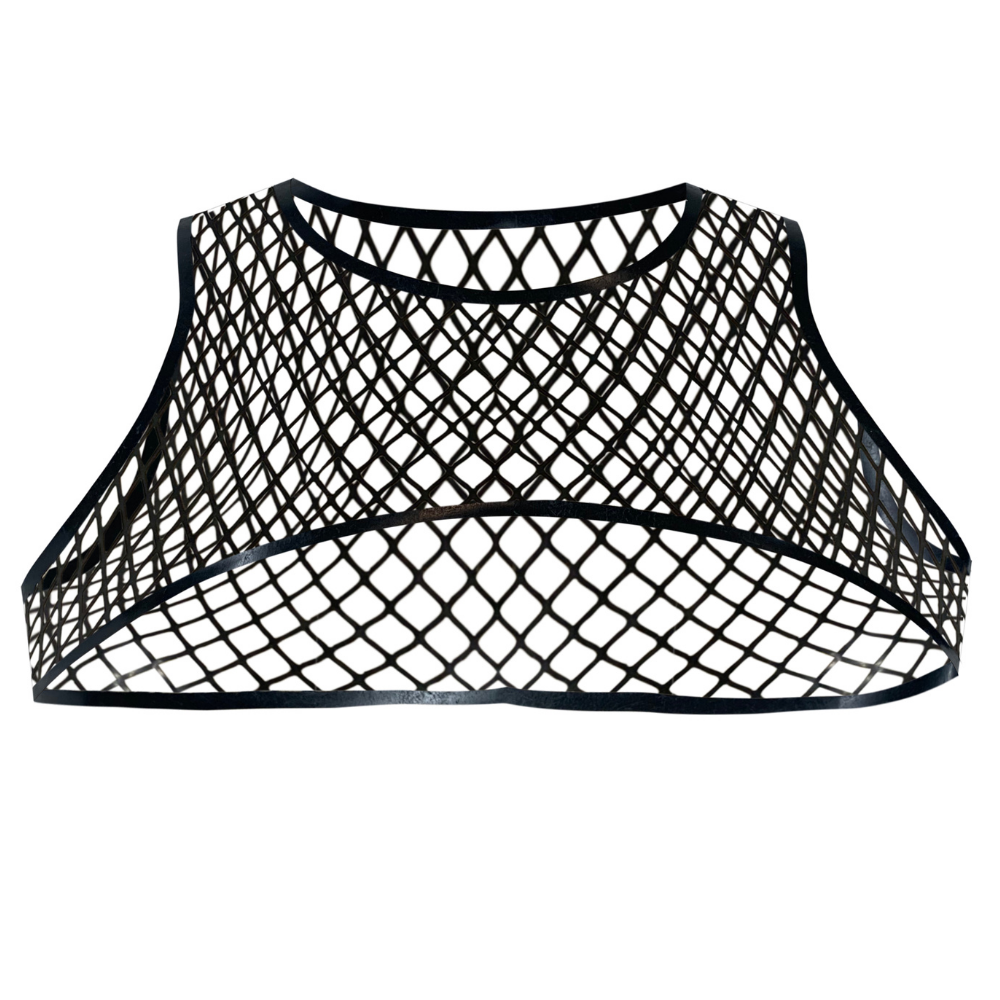 Comet Fishnet Harness - Vex Inc. | Latex Clothing