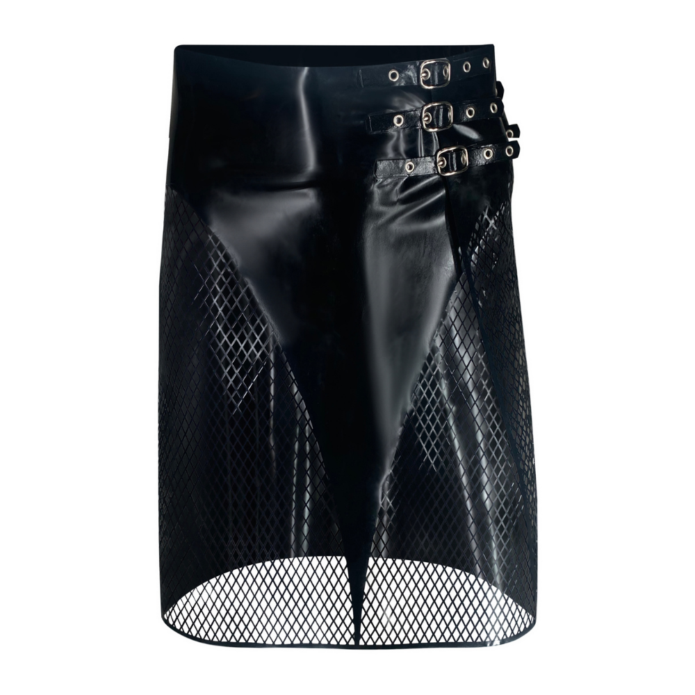 Nebula Fishnet Kilt - Vex Inc. | Latex Clothing