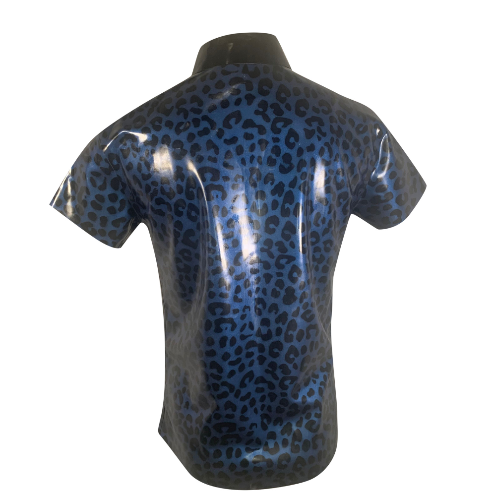 Vex Clothing Latex Print Dress Shirt - Handmade in California - Vex Latex