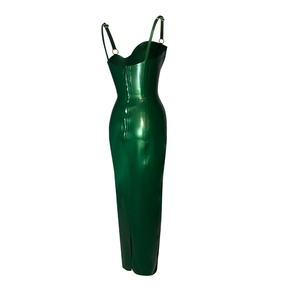 Latex Bodycon Gown Handmade Underwire Bustier Top | Vex Clothing Latex Bodycon Gown Handmade Underwire Bustier Top | Vex Clothing