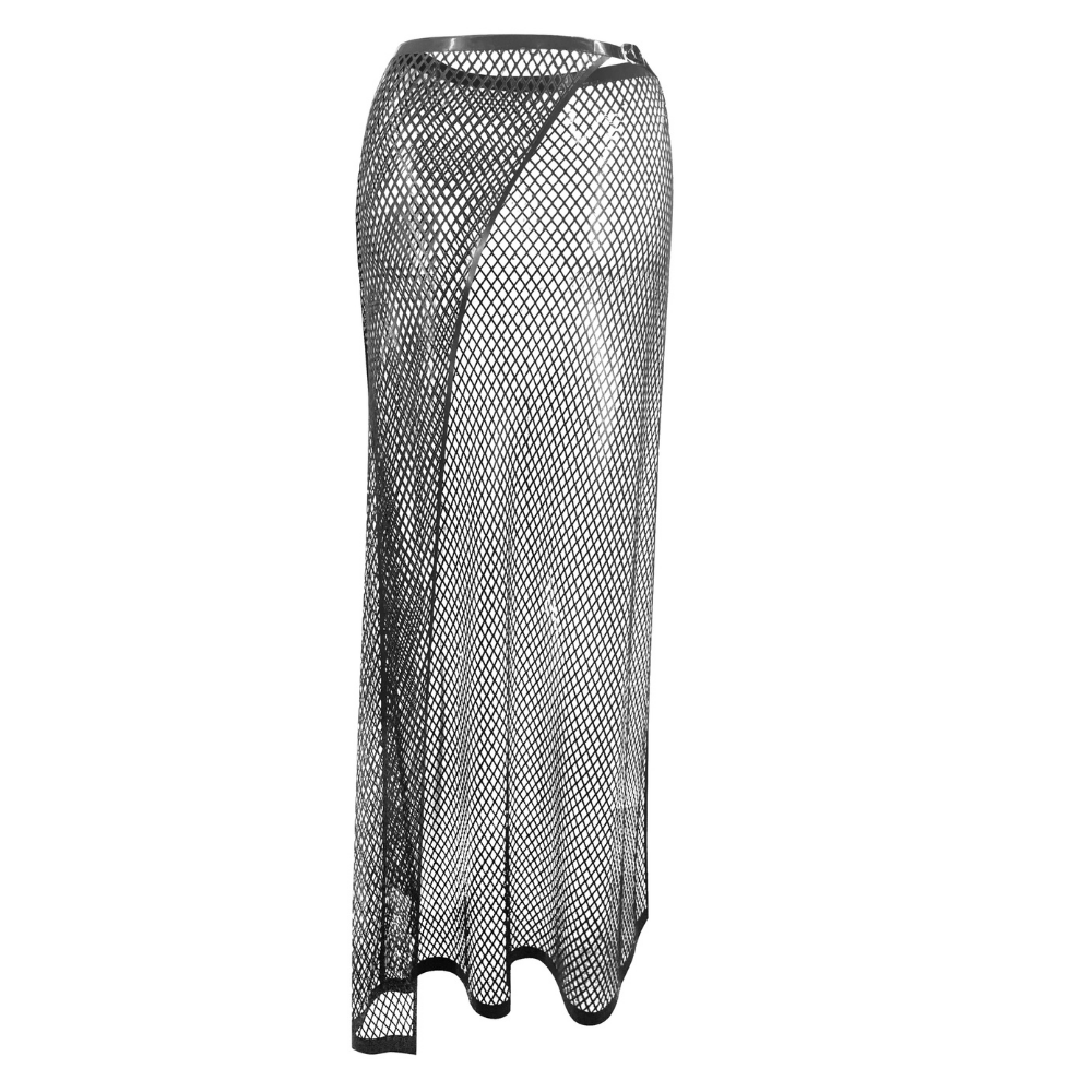 Zodiac Fishnet Wrap Skirt - Vex Inc. | Latex Clothing