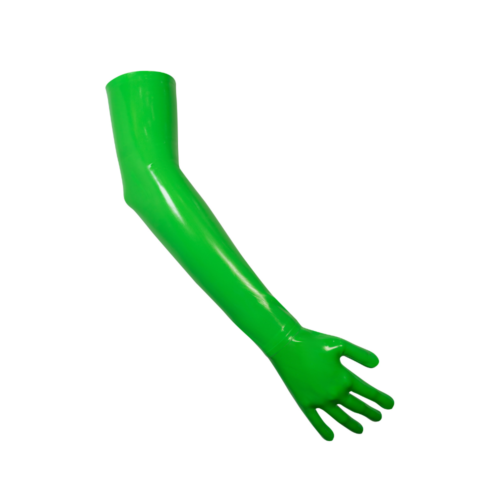 Neon outlet latex gloves