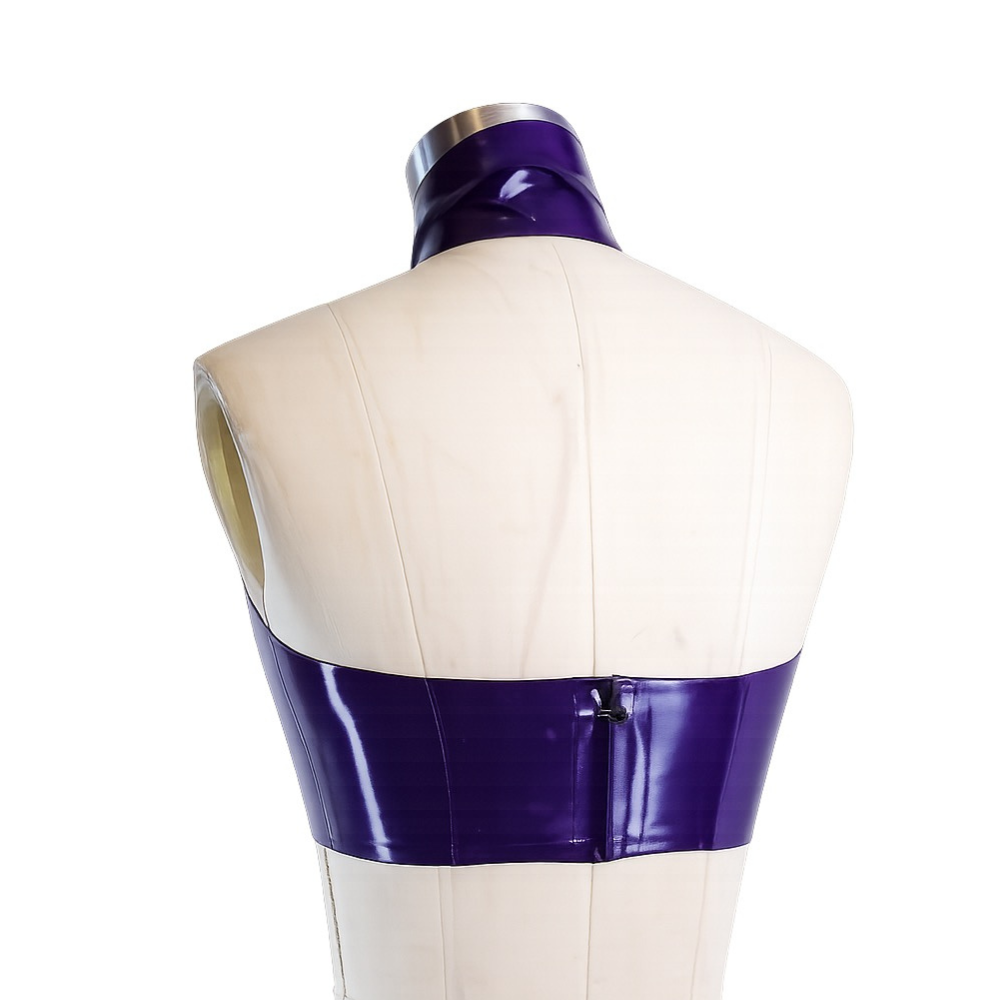 Tie Me Up Crop Top Ready To Ship - Vex Inc. | Latex Clothing