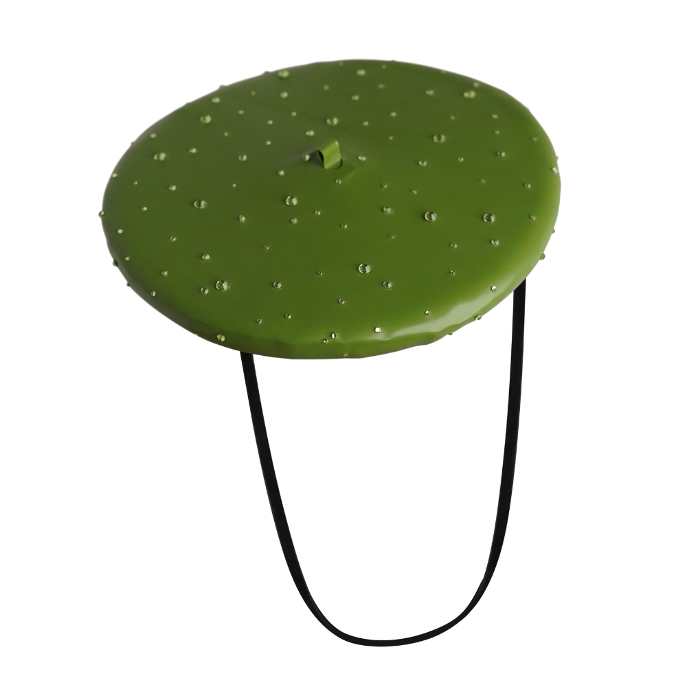 Mini Rhinestone Latex Beret READY TO SHIP - Vex Inc. | Latex Clothing