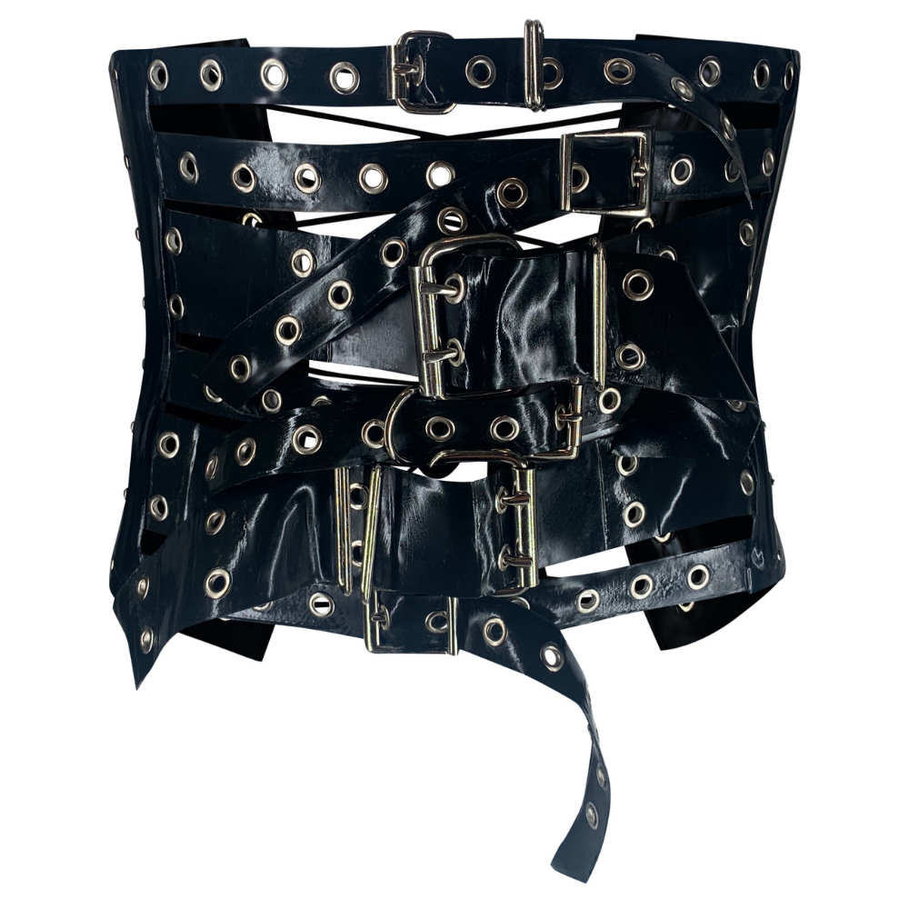 Meteor Corset Belt | Unisex | 6 Layered Belts | Adjustable Buckles