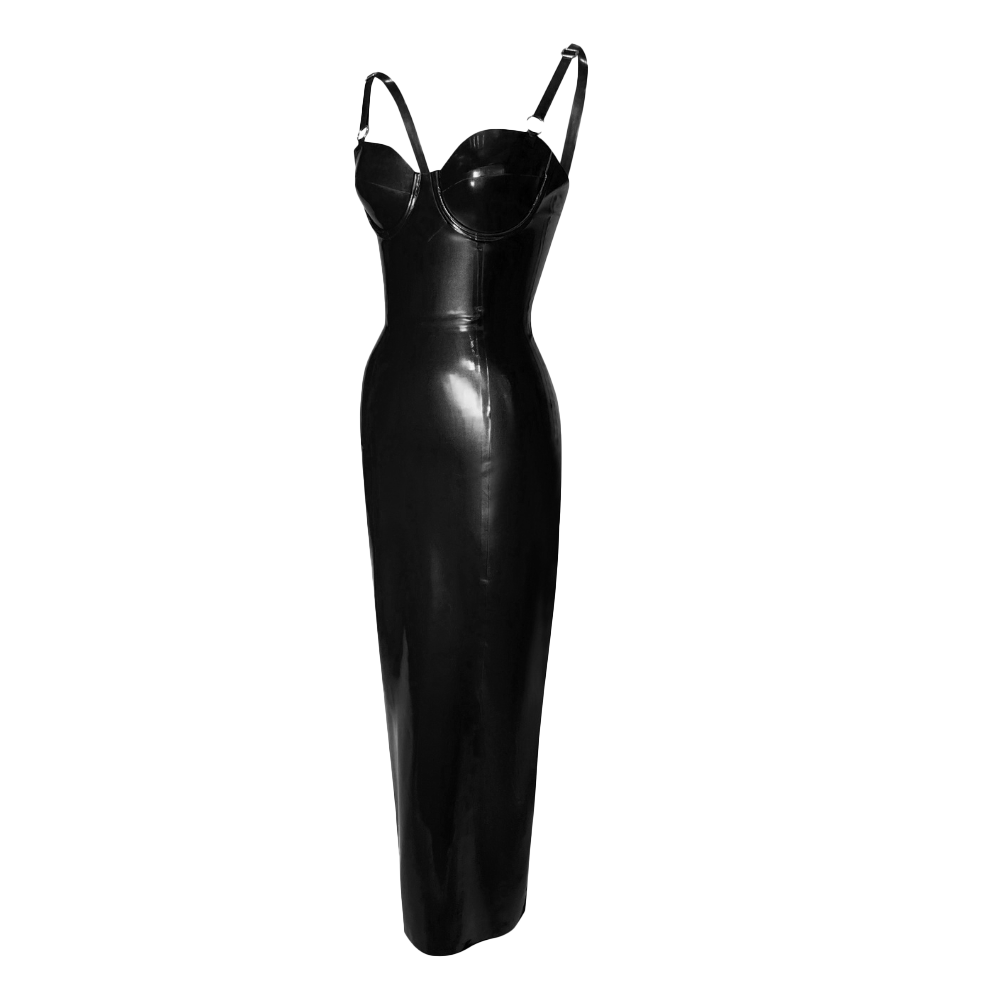 Latex Gown – Bodycon Gown | Vex Clothing