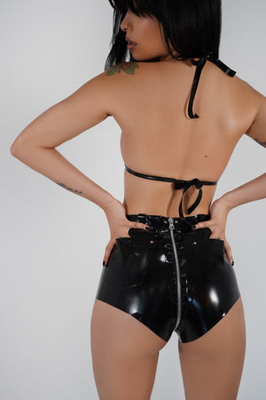Top Quality BIKINI Rubber Latex Crossdresser Panties Sexy Womens Fetish  Underwear Briefs From Char21, $17.8