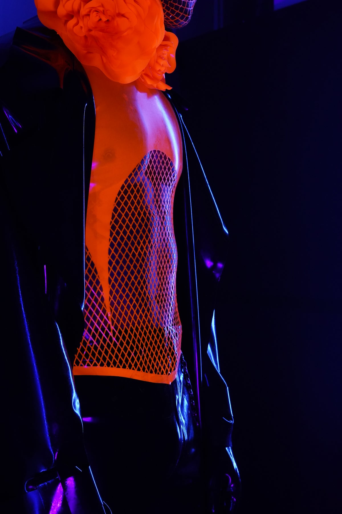 Neptune Fishnet Tank - Vex Inc. | Latex Clothing