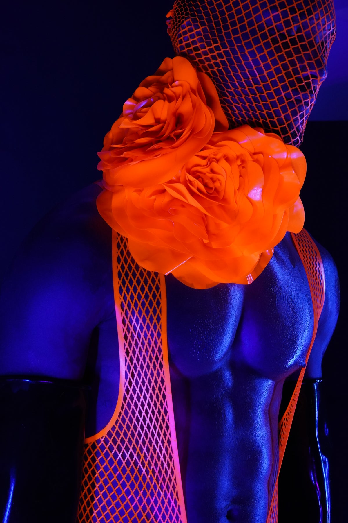 Stellar Fishnet Singlet - Vex Inc. | Latex Clothing