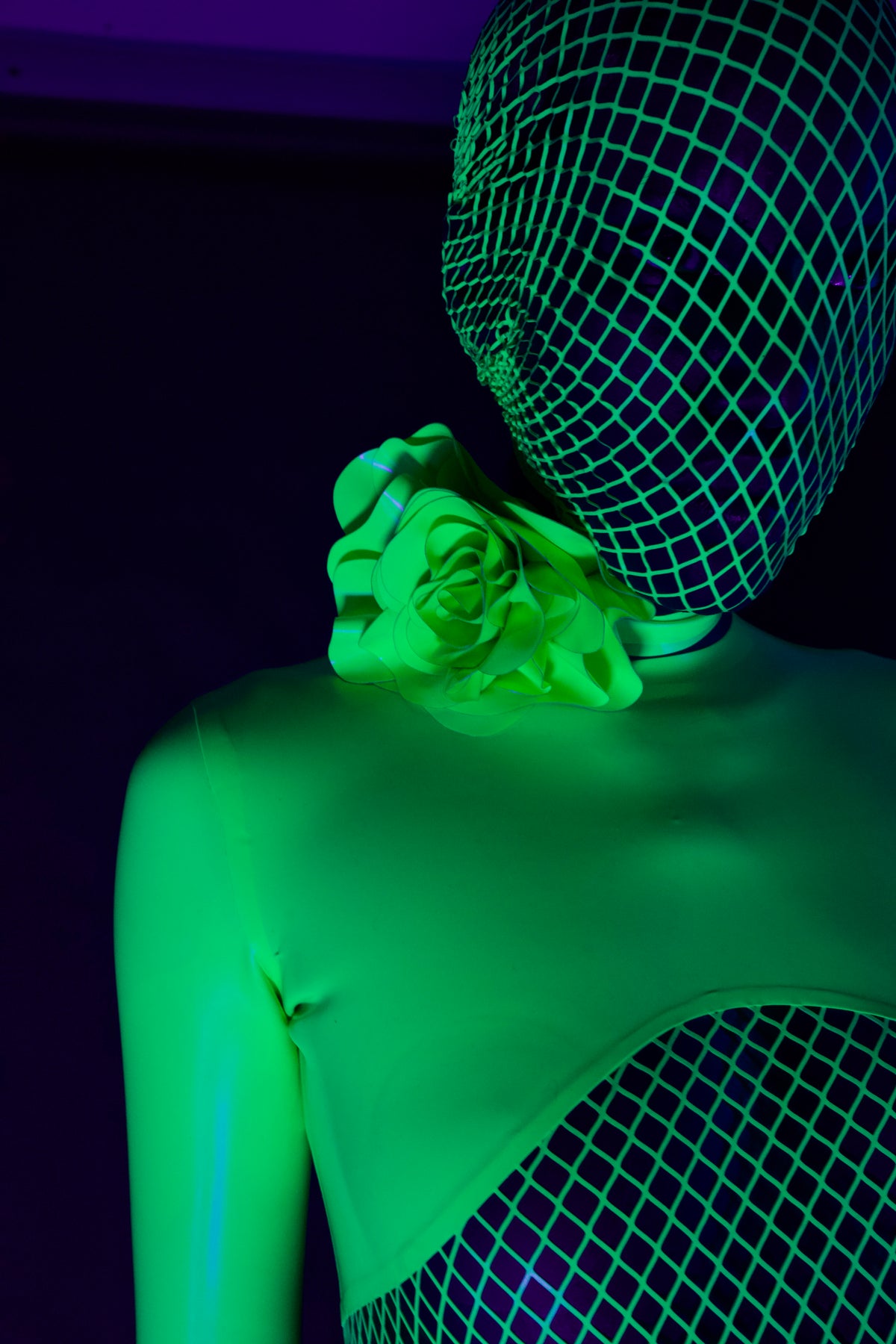 Starry Fishnet Bodysuit - Vex Inc. | Latex Clothing