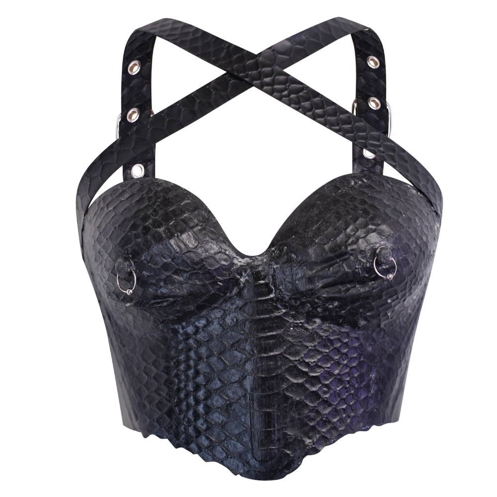 Fer-De-Lance Bustier Tops - Vex Inc. | Latex Clothing
