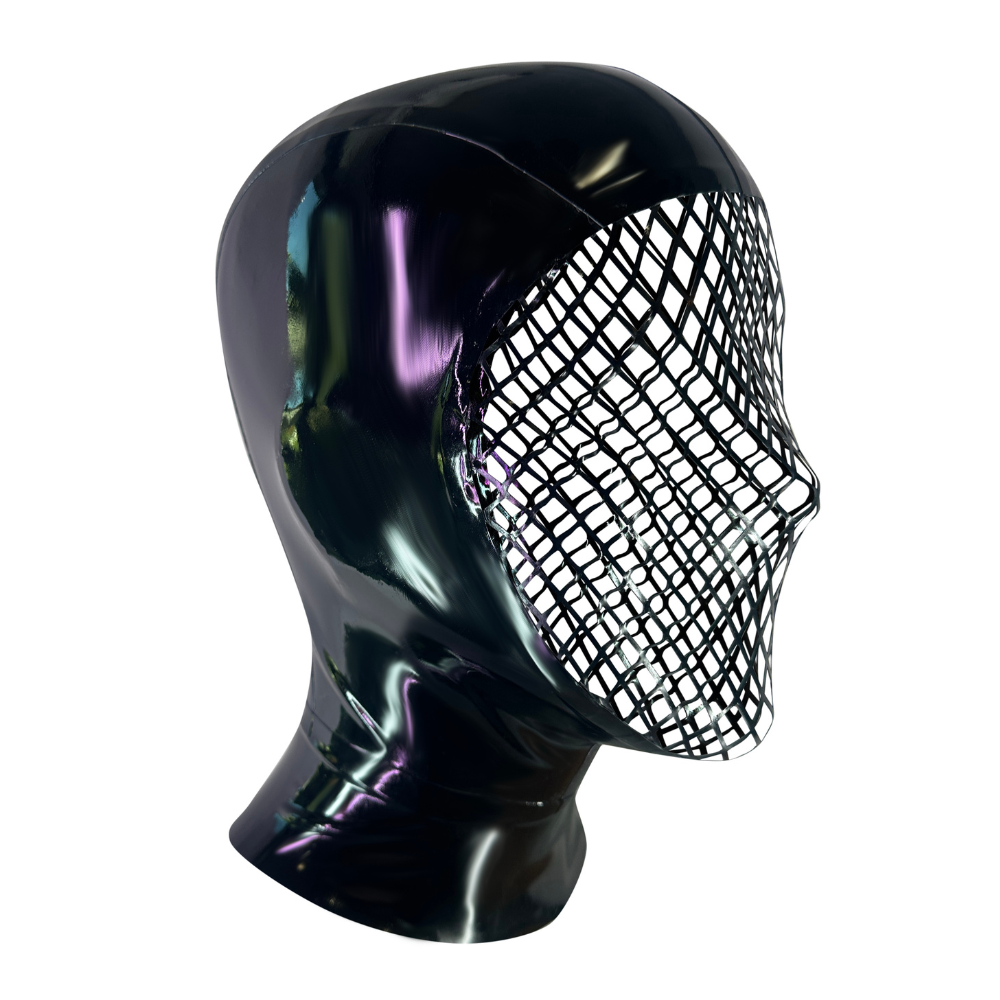 Fishnet Mask READY TO SHIP Womens - Vex Inc. | Latex Clothing